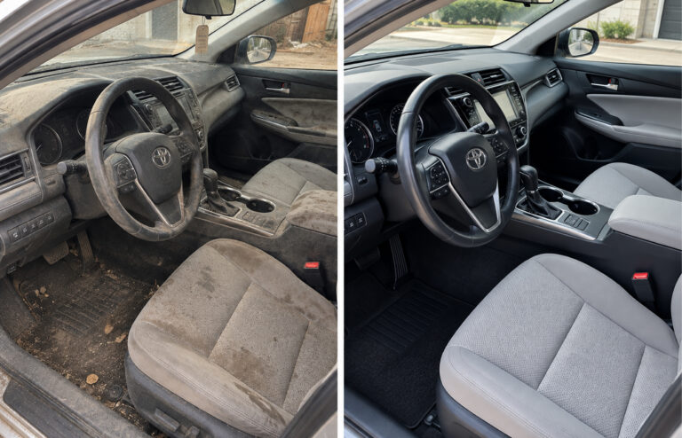 sedan interior